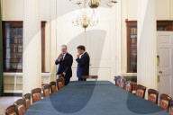 Prime Minister Keir Starmer meets France's President Macron