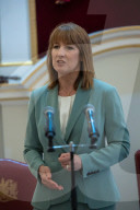 Chancellor Rachel Reeves gives her annual speech at the Mansion House Dinner