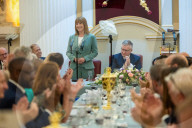 Chancellor Rachel Reeves gives her annual speech at the Mansion House Dinner