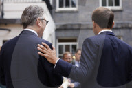 Prime Minister Keir Starmer meets France's President Macron