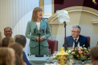 Chancellor Rachel Reeves gives her annual speech at the Mansion House Dinner