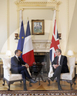 Prime Minister Keir Starmer meets France's President Macron