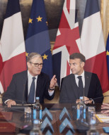 Prime Minister Keir Starmer hosts Emmanuel Macron