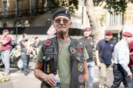 British Armed Forces veterens protest against a possible new bill
