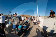 Tourists At The Port Of Serifos