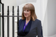 Rachel Reeves departs No11 Downing Street in London, UK.