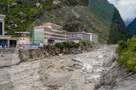 Rasuwagadhi Flood Devastation In Nepal