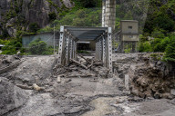 Rasuwagadhi Flood Devastation In Nepal
