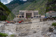 Rasuwagadhi Flood Devastation In Nepal