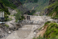 Rasuwagadhi Flood Devastation In Nepal