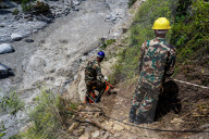 Rasuwagadhi Flood Devastation In Nepal