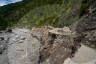 Rasuwagadhi Flood Devastation In Nepal