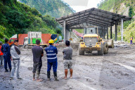 Rasuwagadhi Flood Devastation In Nepal