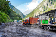 Rasuwagadhi Flood Devastation In Nepal