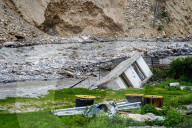 Rasuwagadhi Flood Devastation In Nepal