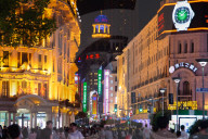 Night Stroll On Nanjing East Road
