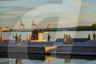 Evening At Sorenga Sea Bath In Oslo