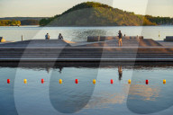 Evening At Sorenga Sea Bath In Oslo