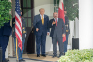 Crown Prince Of Bahrain Arrives At The White House On July 16, 2025.