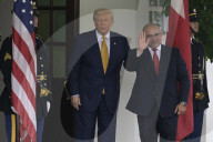 DC: President Trump and Crown Prince and PM Hamad Al Khalifa hold a White House bilateral meeting
