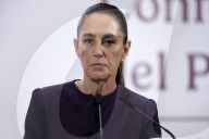 Mexico’s President Claudia Sheinbaum Holds Briefing Conference
