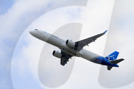 Airplanes Depart From Toronto Pearson International Airport In Mississauga, Ontario, On July 16, 2025.