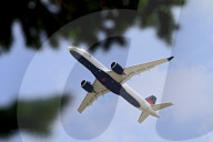 Airplanes Depart From Toronto Pearson International Airport In Mississauga, Ontario, On July 16, 2025.