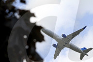 Airplanes Depart From Toronto Pearson International Airport In Mississauga, Ontario, On July 16, 2025.