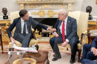 NATO Secretary Rutte Meets Trump at White House