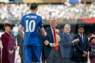 President Trump Watches FIFA World Cup Final Soccer Match