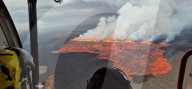 Volcano Erupts On Reykjanes Peninsula in Iceland