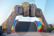 35th Qingdao International Beer Festival Preparation
