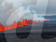 Volcano Erupts On Reykjanes Peninsula in Iceland