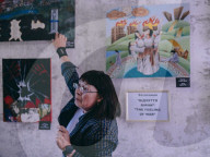 Inside the ghost museums of Ukraine: exhibits replaced by fragments of war and occupation.