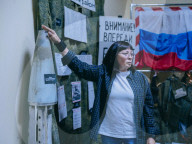Inside the ghost museums of Ukraine: exhibits replaced by fragments of war and occupation.