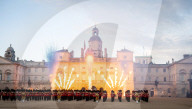 The Household Division presents 'Heros'. British Army's 'Military Musical Spectacular' a summer celebration at Horseguards Parade, London, UK.