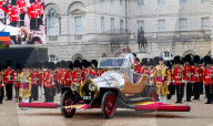 The Household Division presents 'Heros'. British Army's 'Military Musical Spectacular' a summer celebration at Horseguards Parade, London, UK.