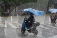 Storm Weather In Shanghai