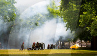 Special Military celebrations in London for Her Majesty The Queen's Birthday in Green Park, London, UK.