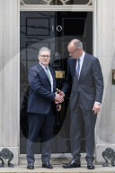 Keir Starmer Greets Friedrich Merz to No10