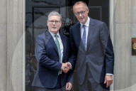 Keir Starmer Greets Friedrich Merz to No10