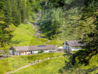Wetterstein Alpine Pasture And Mountain Lodge In The Eastern Alps