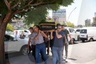 Syrians Hold Funeral For Woman Killed In Israeli Airstrike On Damascus