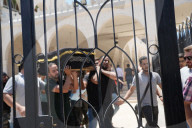 Syrians Hold Funeral For Woman Killed In Israeli Airstrike On Damascus