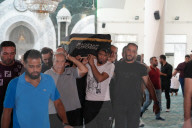 Syrians Hold Funeral For Woman Killed In Israeli Airstrike On Damascus