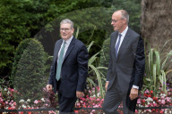 German Chancellor Friedrich Merz Visits Downing Street In London