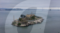 Alcatraz Island: Aerial View Reveals Iconic Maximum-Security Prison Turned Major Tourist Attraction