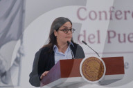 Mexico’s President Claudia Sheinbaum Holds Briefing