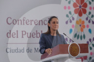 Mexico’s President Claudia Sheinbaum Holds Briefing
