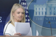 DC: Press Sec Leavit hold a Immigration and Epstein controversy press briefing